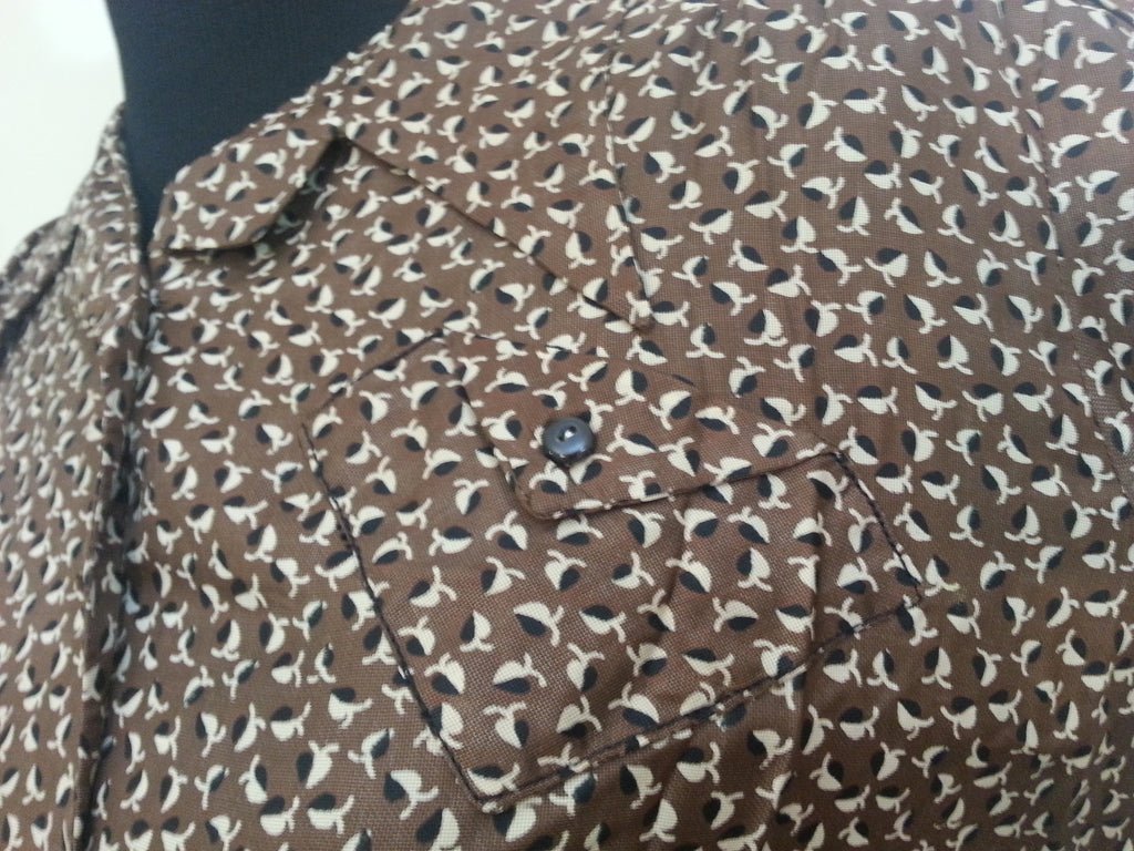 German Artificial Silk Button-Down Dress (Same Material as Parachutes)(B-39' W-33 1/2' H-40') — image 5