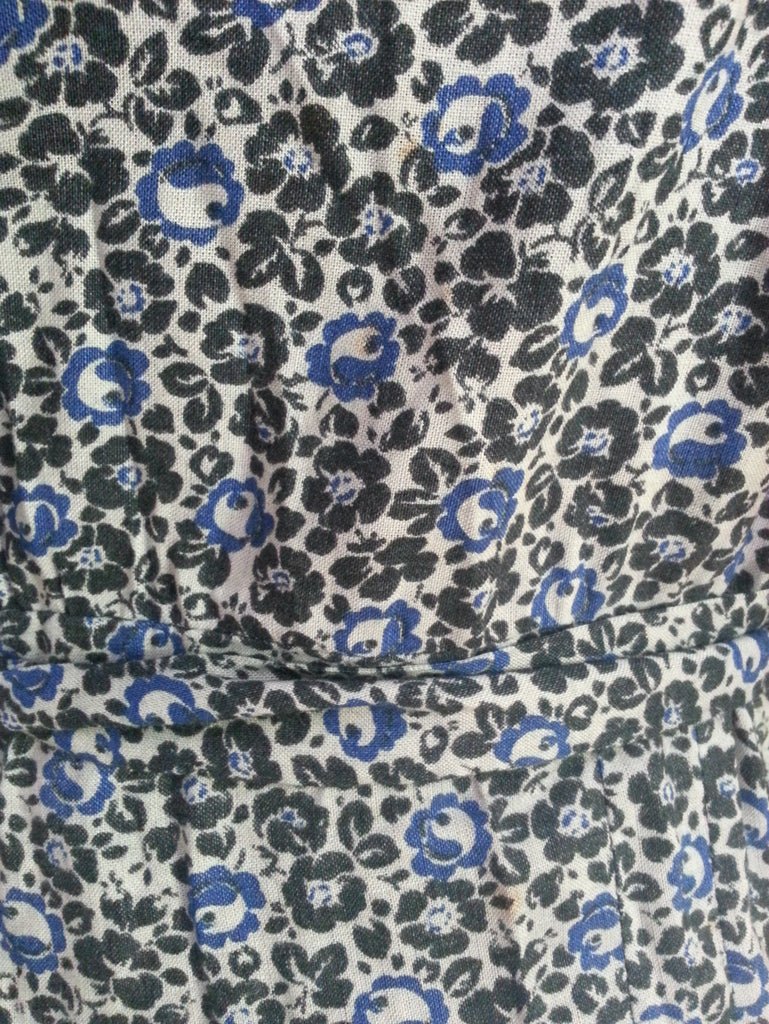 German Blue Dress - Buttons in the Back(B-40' W-33' H-40') — image 6