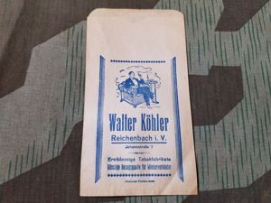 Original Tobacco Paper Bags Walter Köhler