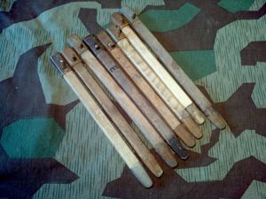 Original German Tent Pegs WWI and WWII Type