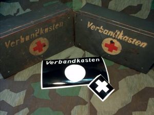 Verbandkasten Stencil Set