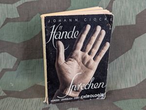 1938 German Palm Reading Book