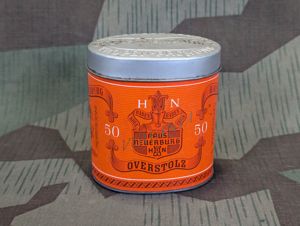 HN Oval Tin Tropen Packung for 50 Cigarettes