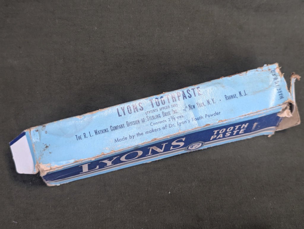 Lyons Toothpaste in Box (Full) — image 3