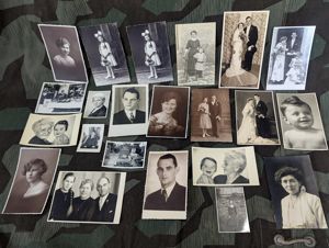 German Family Photo Lot (WWI-1930s)
