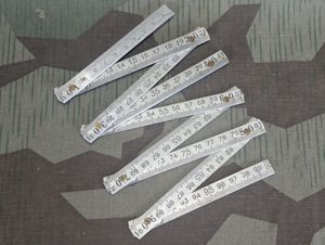 Duralumin 2 Meter Folding Measuring Stick