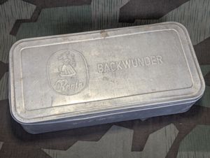 Large Aluminum Tin Backwunder Baked Goods