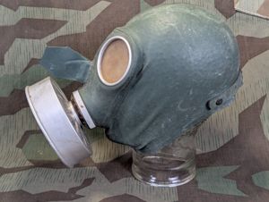VM37 Volksgasmaske Luftschutz Gas Mask Hood Type