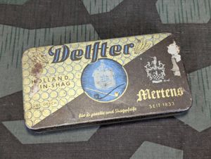 Delfter Loose Tobacco Tin Holland Fein-Shag