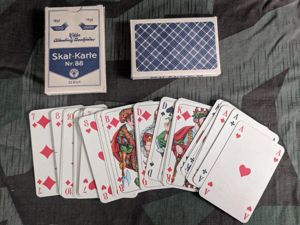 Original Skat Nr.88 Cards 1932 ASS