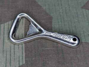 Trink Coca-Cola Stamped Bottle Opener