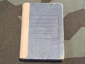 German - Turkish Pocket Dictionary 1942