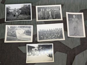 Lot of 6 RAD Photographs Car Barraks
