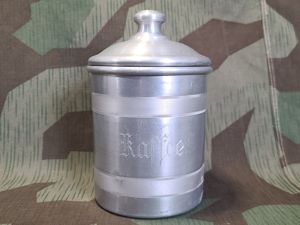 Aluminum 'Kaffee' Coffee Container