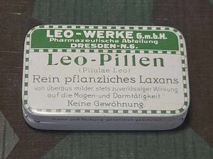 Leo-Pillen Laxative Pill Tin