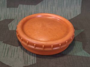 Original Orange Butter Dish