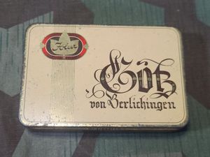 Cigar Tin Götz von Berlichingen