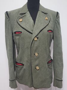 Men's Trachten Jacket Made from Uniform Materials