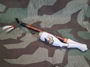 Grouse Hunting Motif Traditional German Pipe