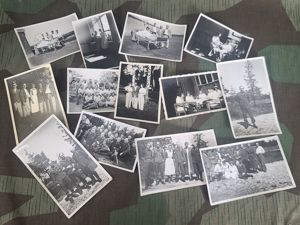 Soldiers in Lazarett Lot of 13 Photos
