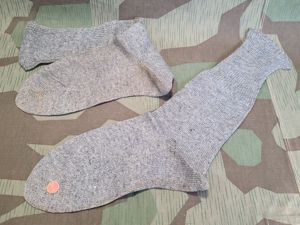 German Light Gray Socks