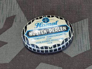 Hamal Husten Perlen Cough Drops Tin