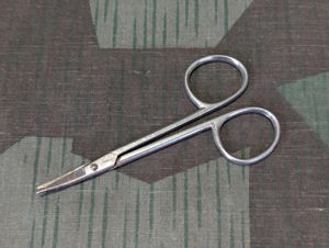 Small Curved Hygiene Scissors Germany