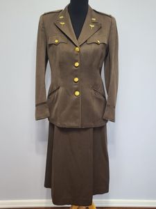 Army Nurse Uniform Jacket and Skirt(B-38' W-30' H-40')