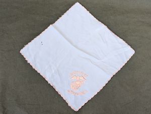 US Marines Sweetheart Hankie