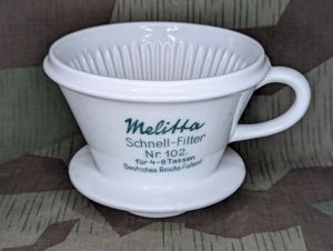 Melitta Nr. 102 Schnell-Filter Coffee Funnel DRP AAA