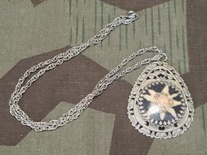 Edelweiss Pressed Flower Necklace