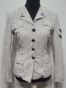 Navy WAVES Seersucker Jacket(36' Bust)