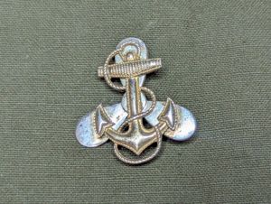 WAVES Navy Sterling Insignia Pin