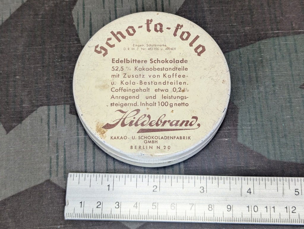 Original Pre-War Scho-Ka-Kola Tin — image 2