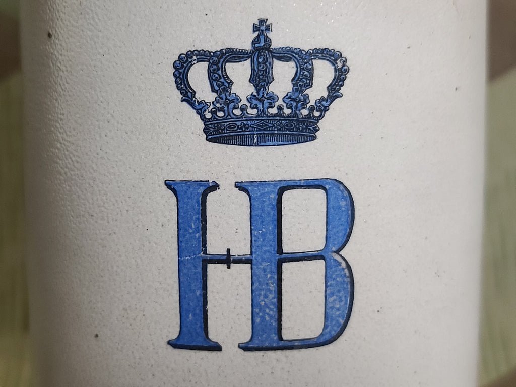 WWI Kgl. Hof-Bräuhaus München 1L Krug with Lid(made between 1913-1918) — image 4