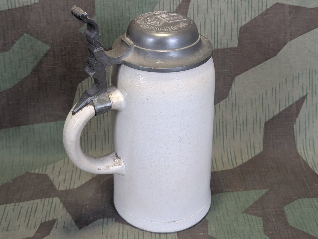 WWI Kgl. Hof-Bräuhaus München 1L Krug with Lid(made between 1913-1918) — image 6