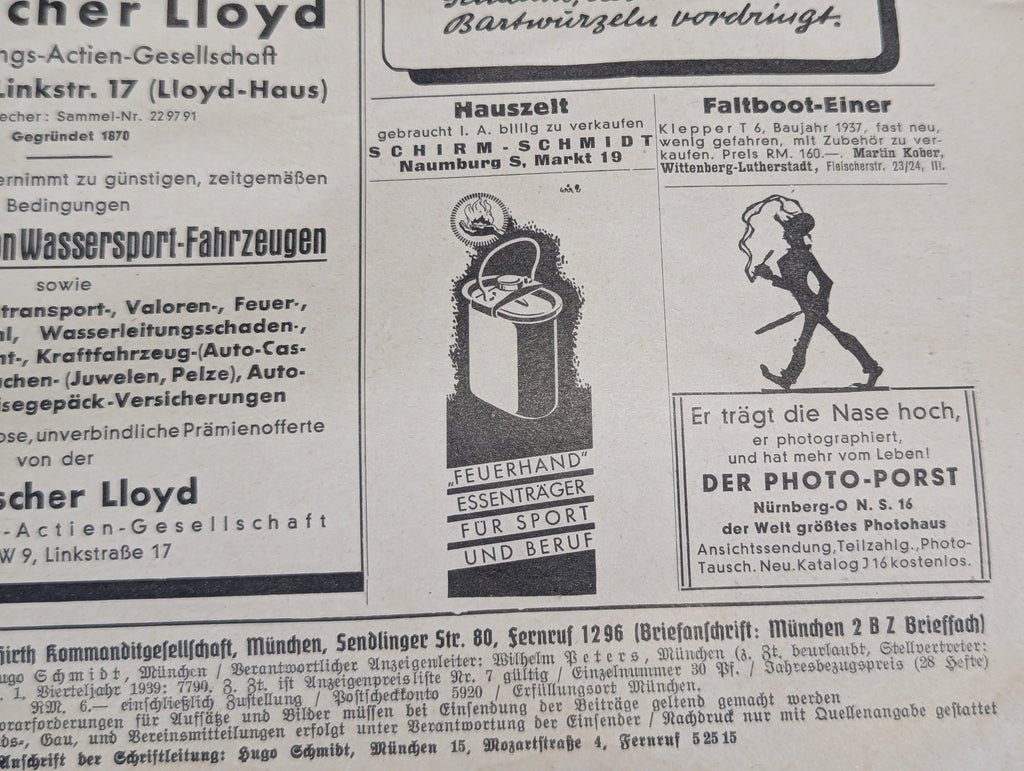 Canoe Sport Magazine 3 Juni 1939 Heft 14 — image 10