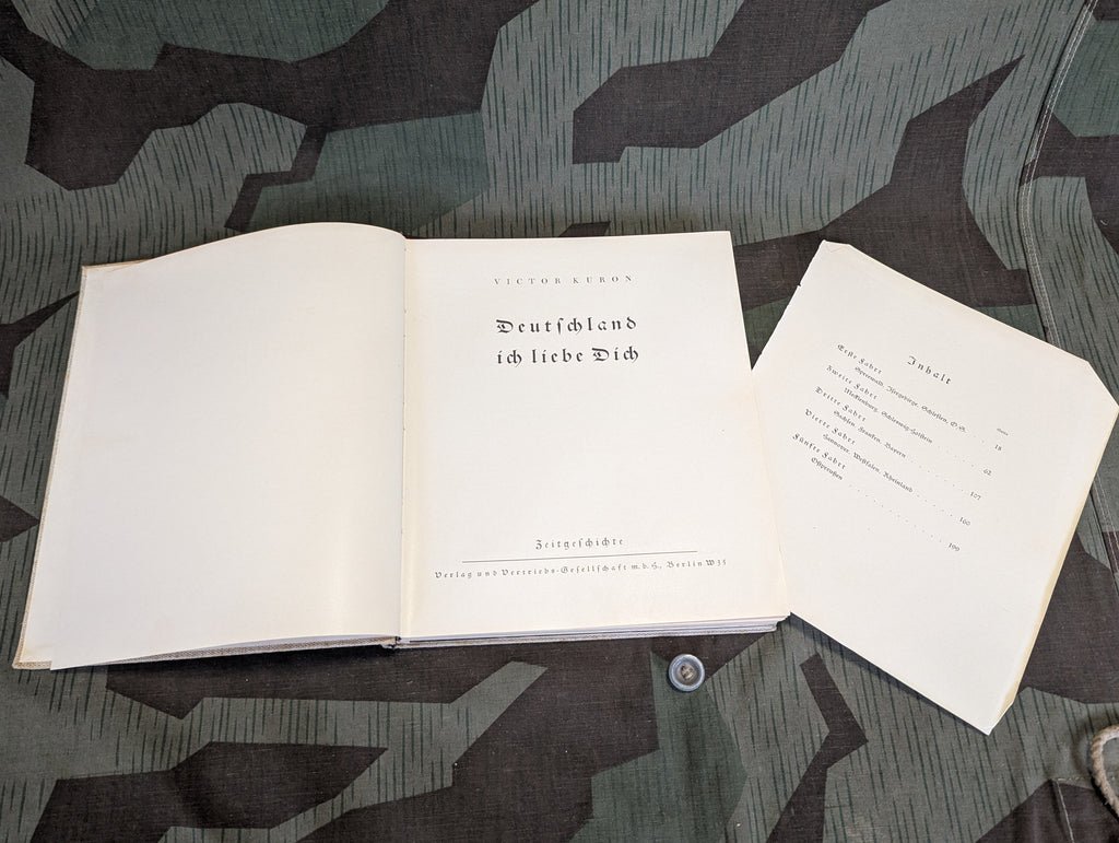 Deutschland Ich Liebe Dich Book 1935 AS-IS — image 4
