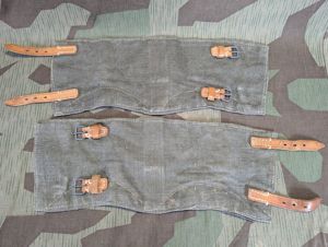 Original Unissued Gamaschen