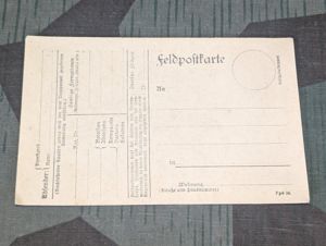 WWI Feldpost Card