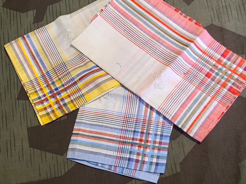 3 Handkerchief Set R.F. Monogrammed — image 2