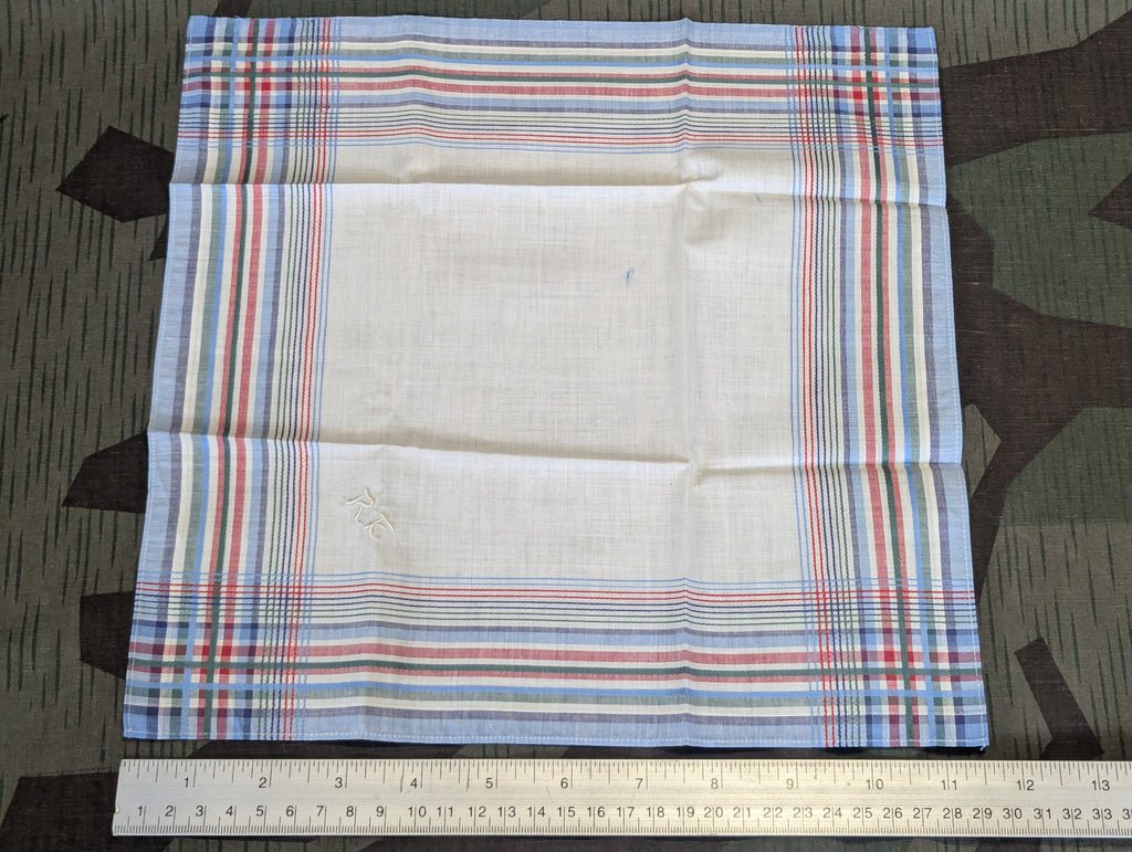 3 Handkerchief Set R.F. Monogrammed — image 4