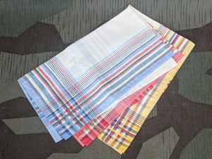 3 Handkerchief Set R.F. Monogrammed