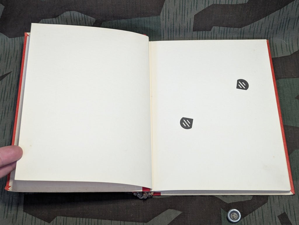 German Soldier's EMPTY Photo Album Hand Painted Cover — image 4