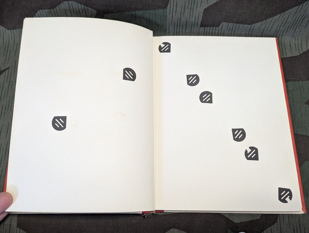 German Soldier's EMPTY Photo Album Hand Painted Cover — image 5