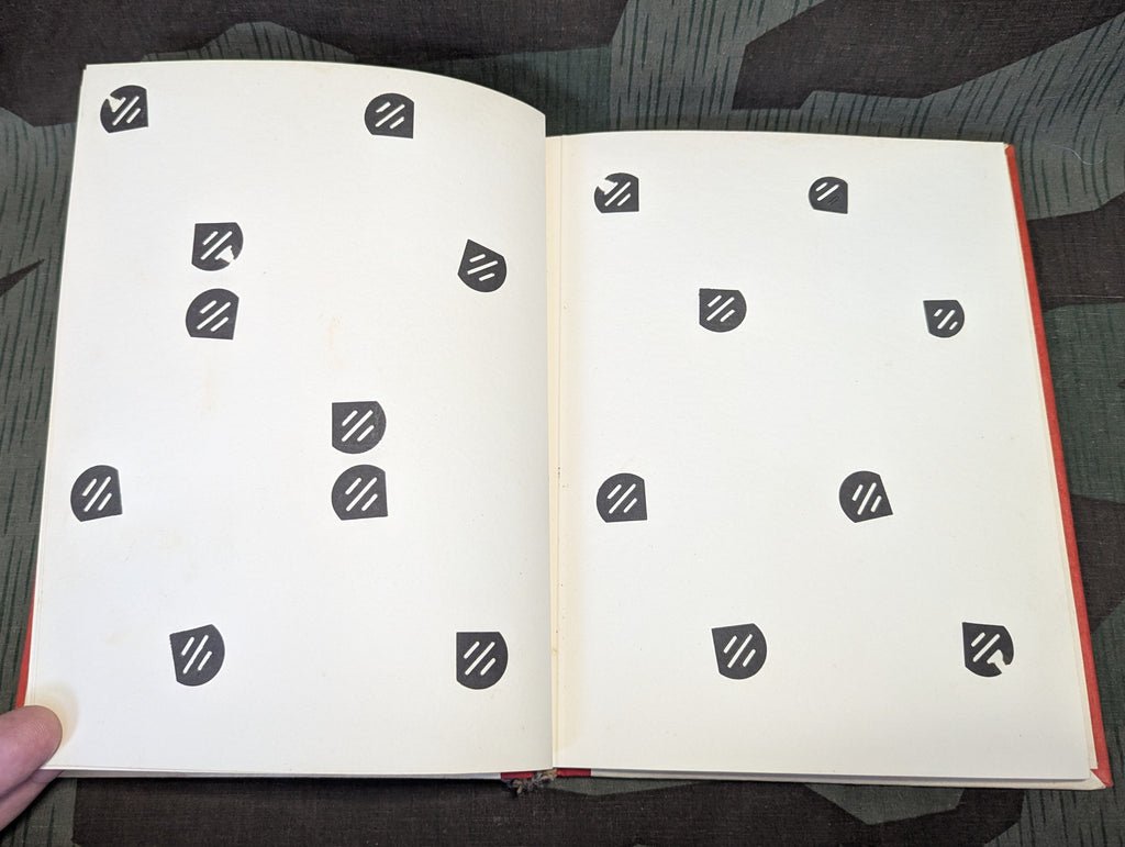 German Soldier's EMPTY Photo Album Hand Painted Cover — image 6