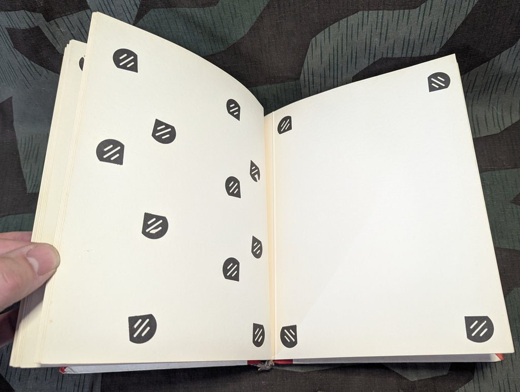 German Soldier's EMPTY Photo Album Hand Painted Cover — image 7