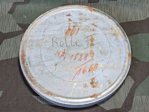 Wehrmacht Film Canister Heeresfilmwesen Empty