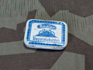Radler Bicycle Repair Tin Reparaturkasten Empty