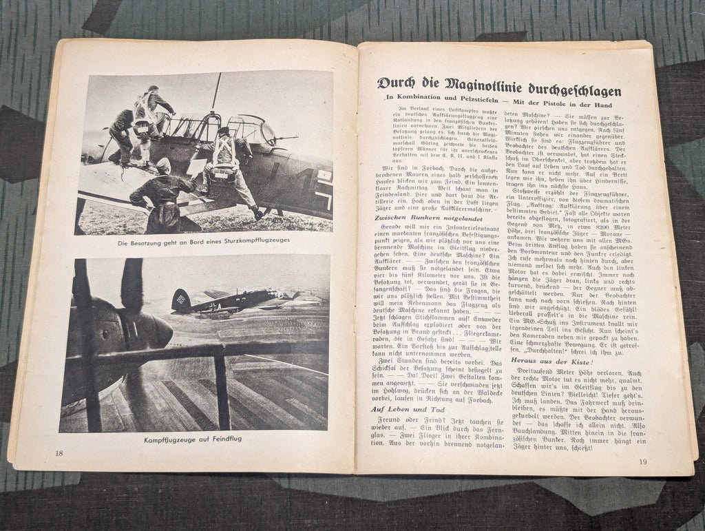 Kleine Kriegshefte Nr. 2 Unsere Luftwaffe am Feind AS-IS — image 7
